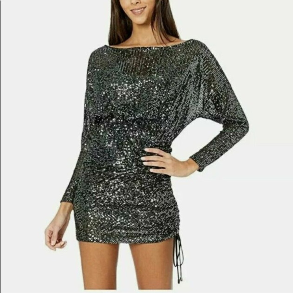 NWT Free People Giselle Sequin Dress